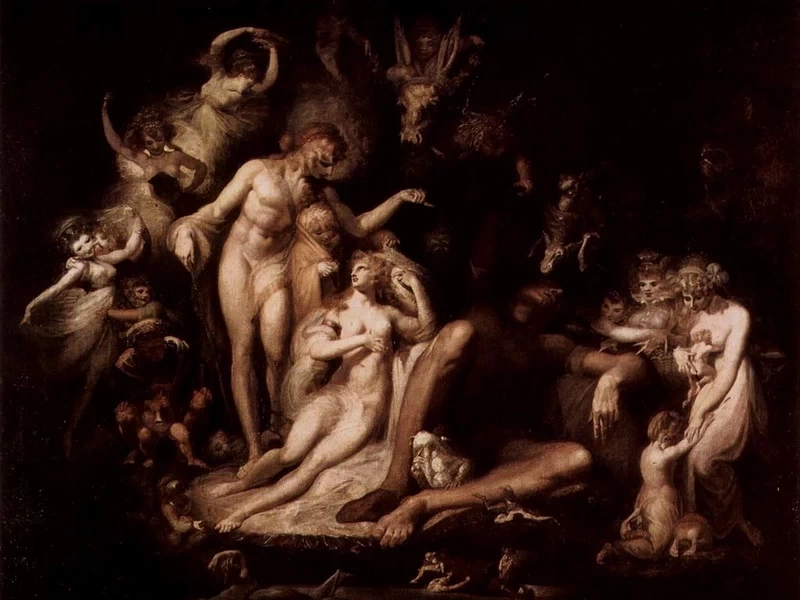 1741-Johann Heinrich Füssli - Titania e Bottom